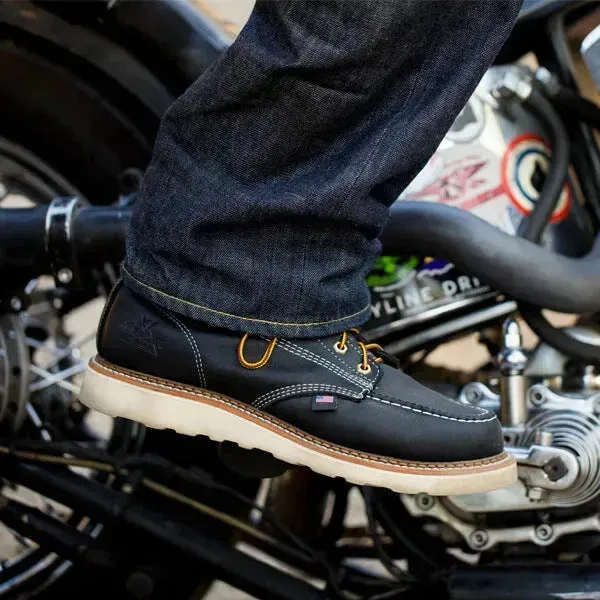 6" Black Moc Toe Non-Safety