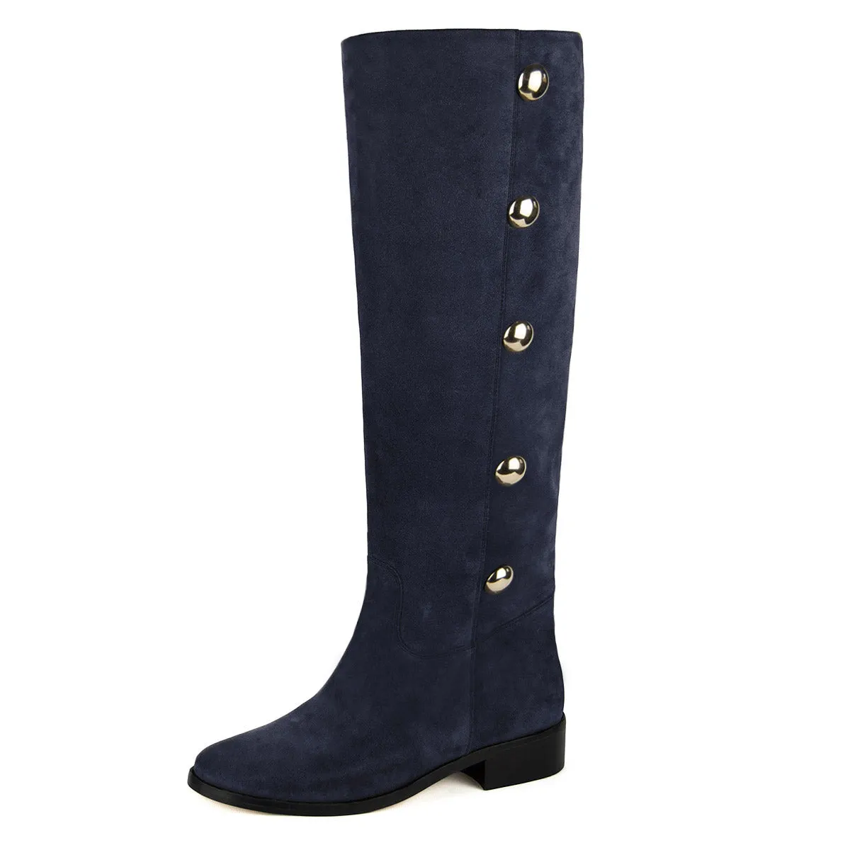 Amarillide suede, night blue