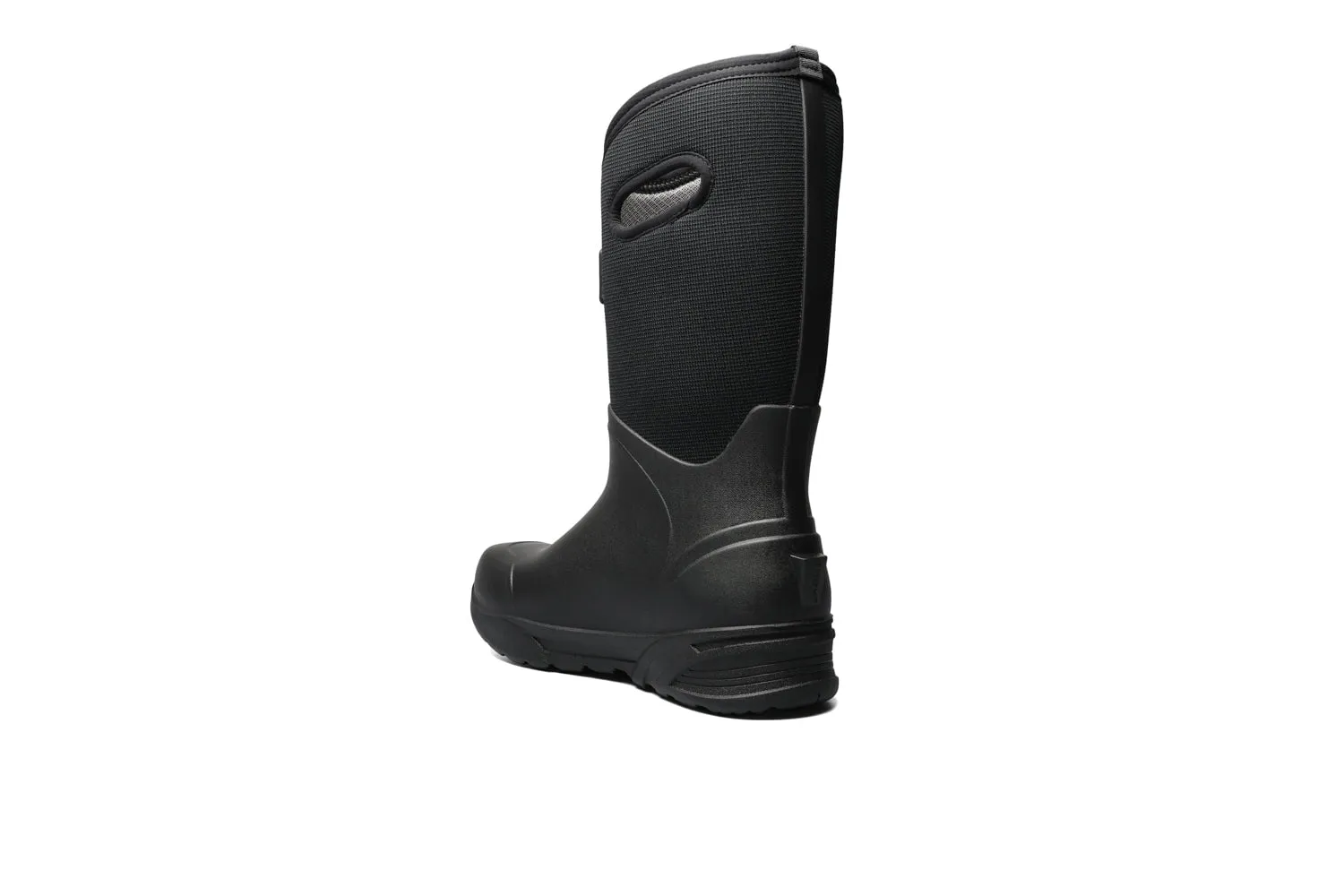 Bogs Mens Bozeman Tall Black Rubber Work Boots