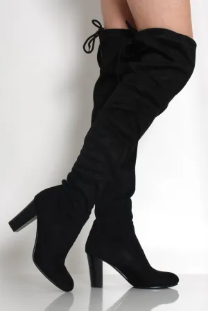 Camilla Over The Knee Suede Boots