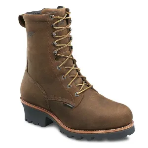 CLEARANCE 616 Red Wing Waterproof Soft Toe 9 inch Logger