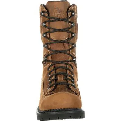 GB00097 Georgia Logger Composite Toe Waterproof Work Boot