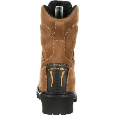 GB00097 Georgia Logger Composite Toe Waterproof Work Boot