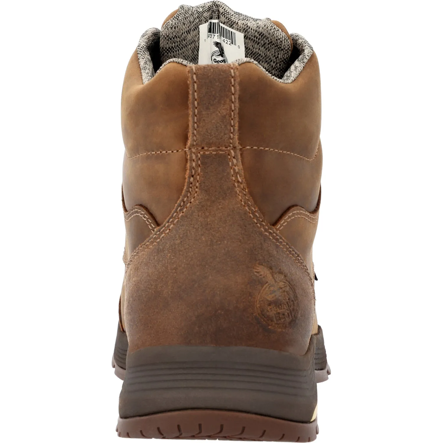 Georgia Mens Athens Superlyte WP Brown Leather Work Boots