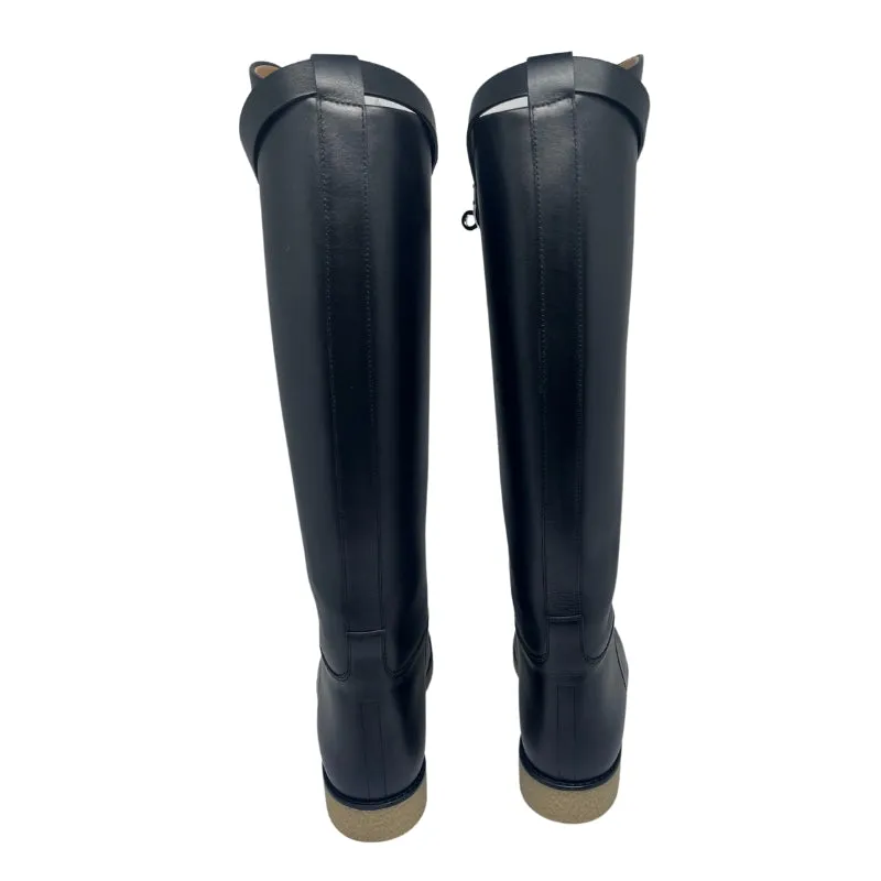 Hermes Jumping Leather Riding Boots