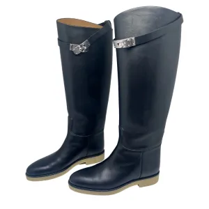 Hermes Jumping Leather Riding Boots