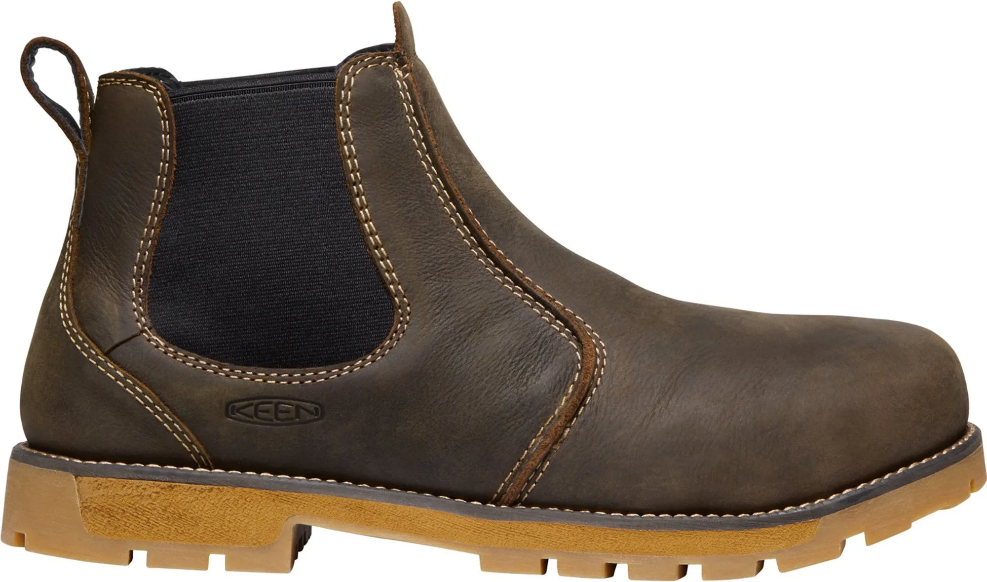 Keen Utility Cascade/Gum Mens Seattle Romeo WP Leather Work Boots