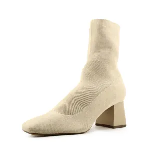 Lefties Block Heels Ankle Boots | 100% Authentic Suede