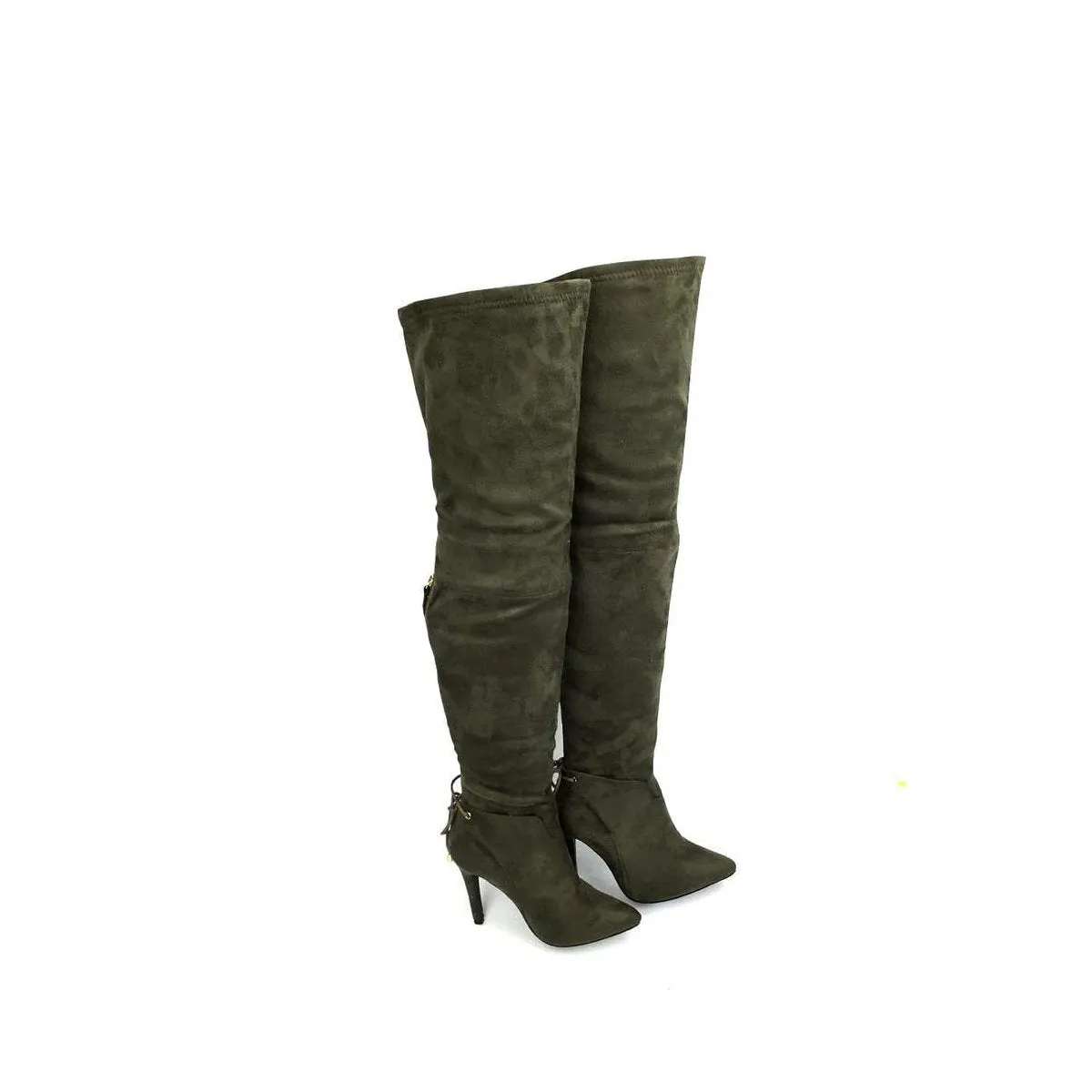 LILLYANN Over The Knee High Heel Boot