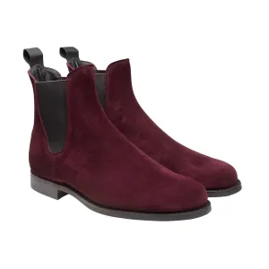 Margie Plum Calf Suede