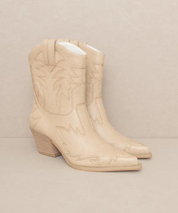 OASIS SOCIETY Nantes - Embroidered Cowboy Boots