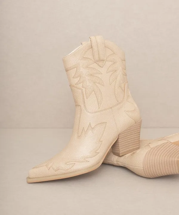 OASIS SOCIETY Nantes - Embroidered Cowboy Boots