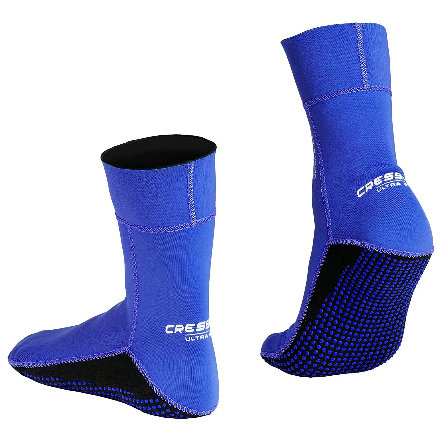 Open Box Cressi 1.5mm Ultra Stretch Socks - Blue - Medium