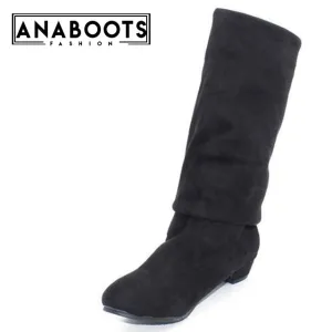 Over The Knee High Boots Round Toe