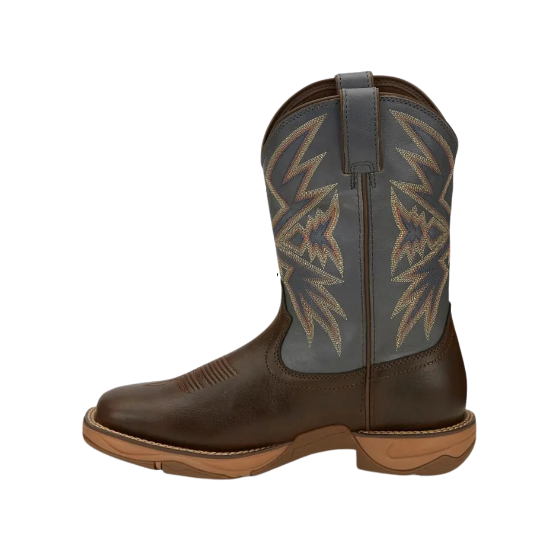 Tony Lama Men's Bartlett Coffee Brown Cowhide Leather Work Boots